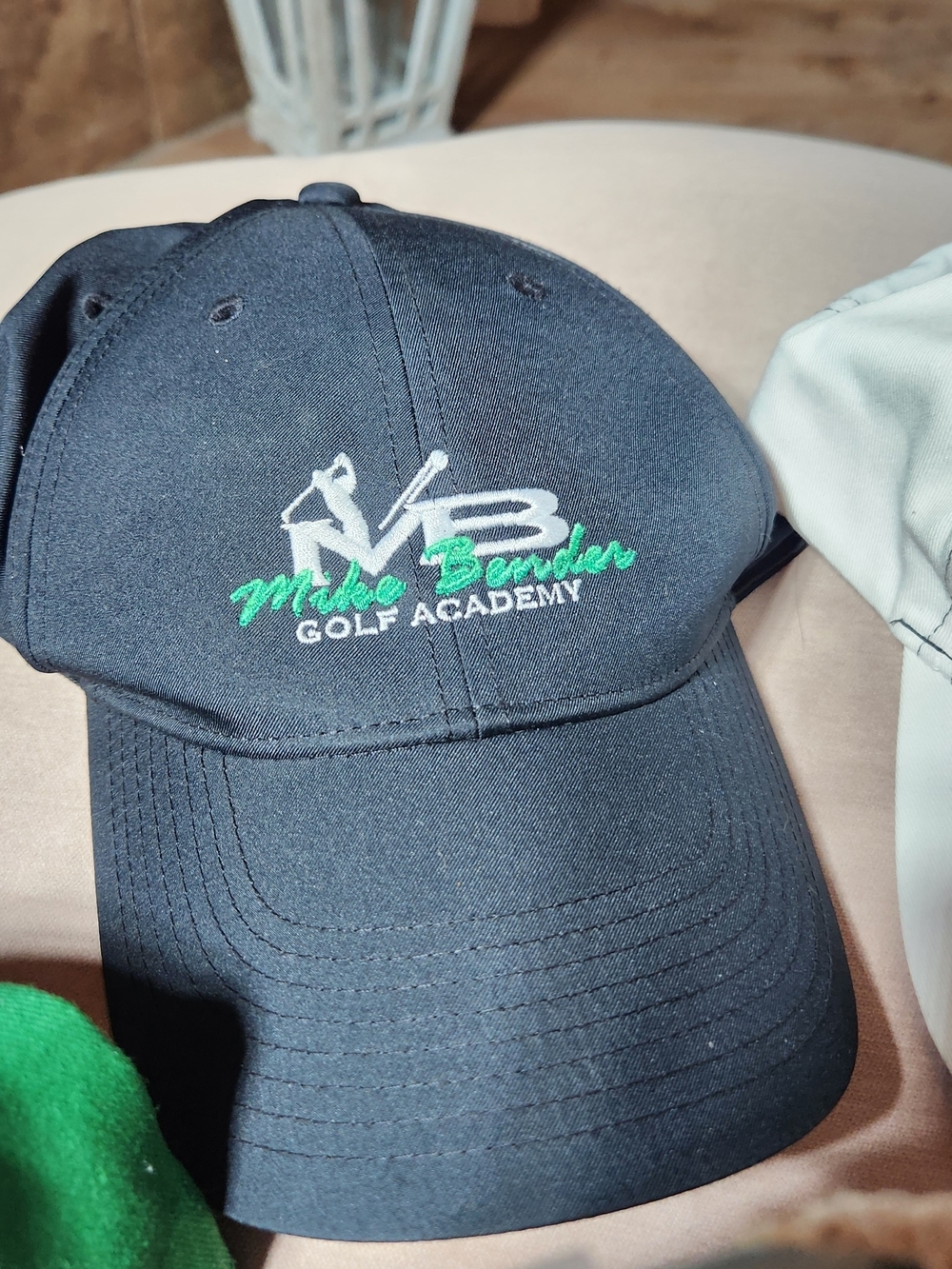 Assorted Men's Lot 10 Some Mesh Back Baseball Caps - Blue/Gray/Green/Navy White - Picture 5 of 9